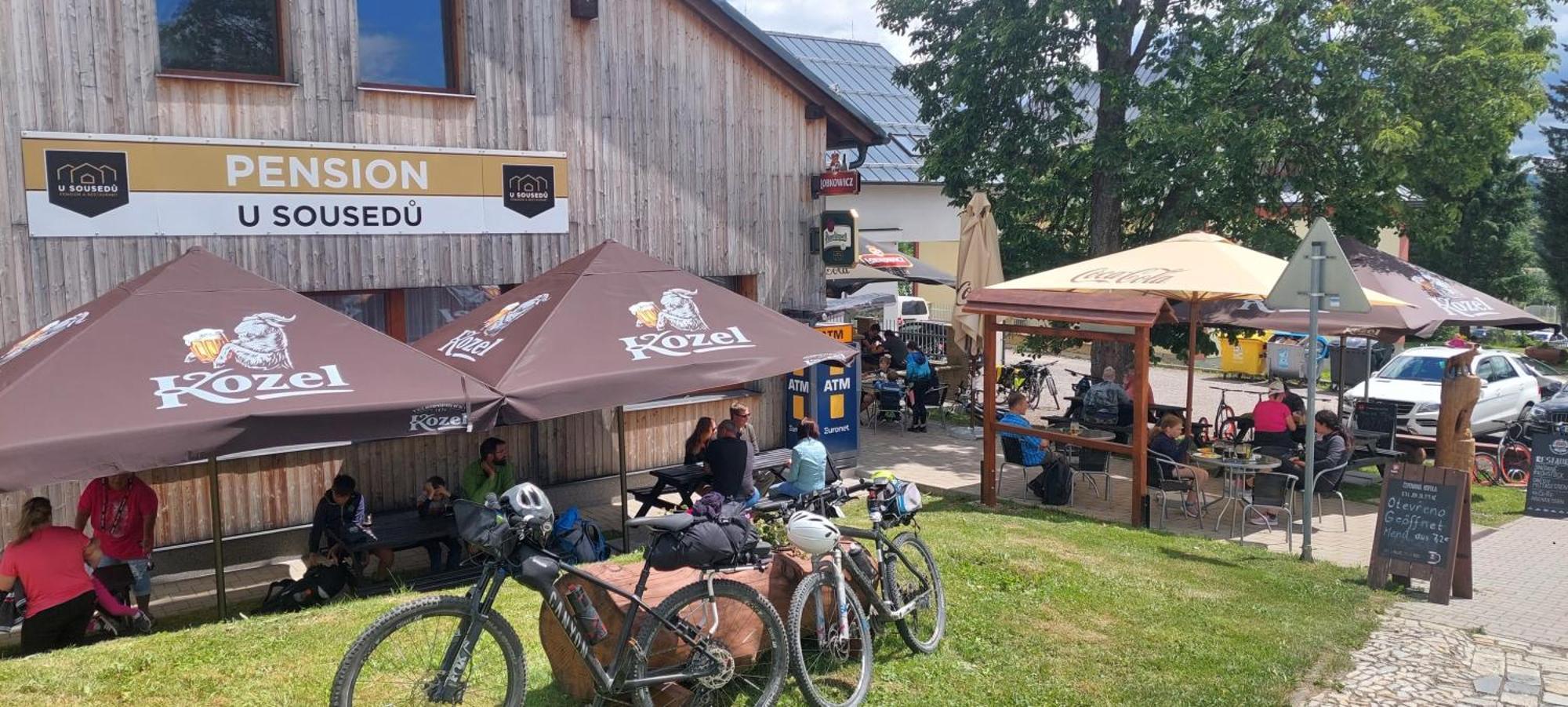 Penzion A Restaurace U Sousedu Strazny Kültér fotó