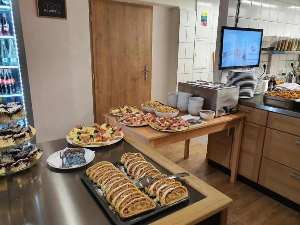 Penzion A Restaurace U Sousedu Strazny Kültér fotó